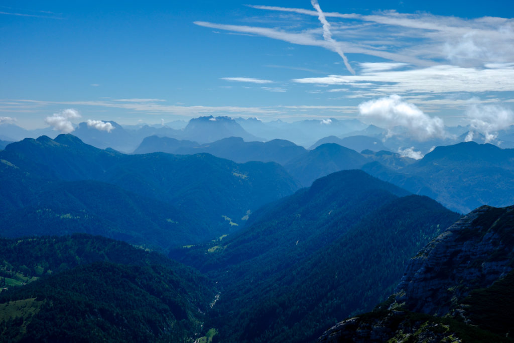 Blick bis in den Wilden Kaiser
