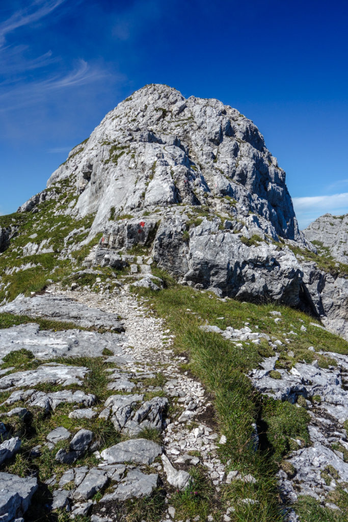 Einstieg in die Felswelten des Gufferts
