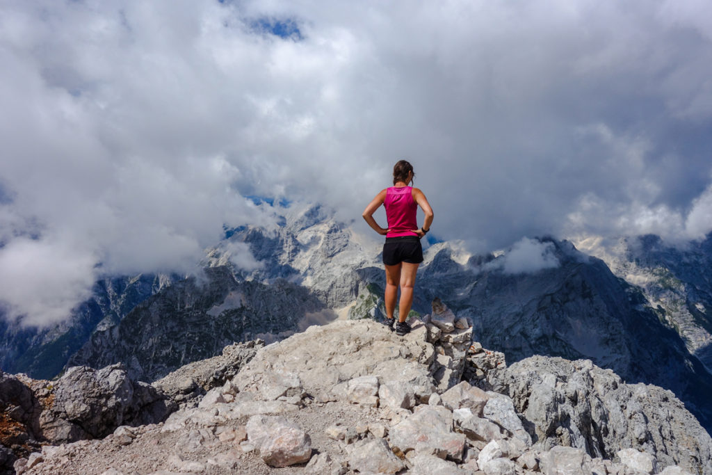 Auf dem Triglav, Slowenien