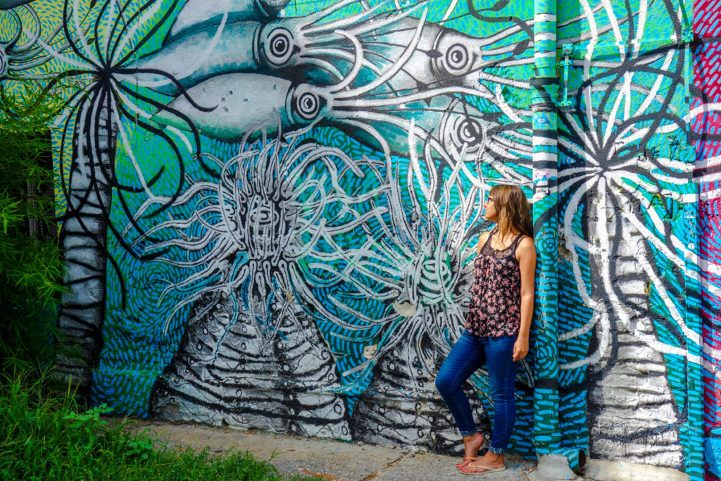 Graffiti in Metelkova