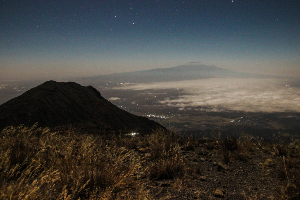 Blick zum Kilimanjaro