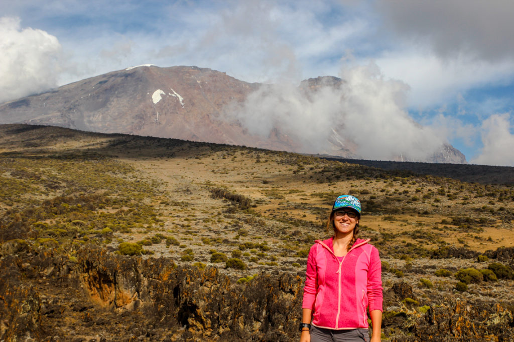 Blick zum Kilimanjaro