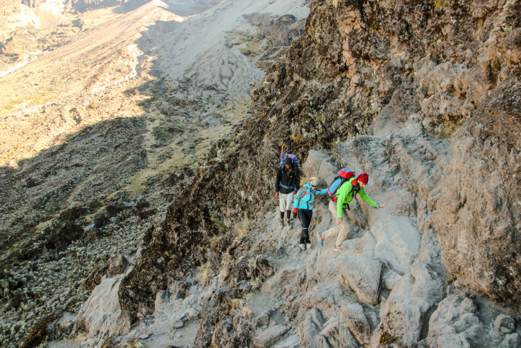Kraxelei nach dem Barranco Camp