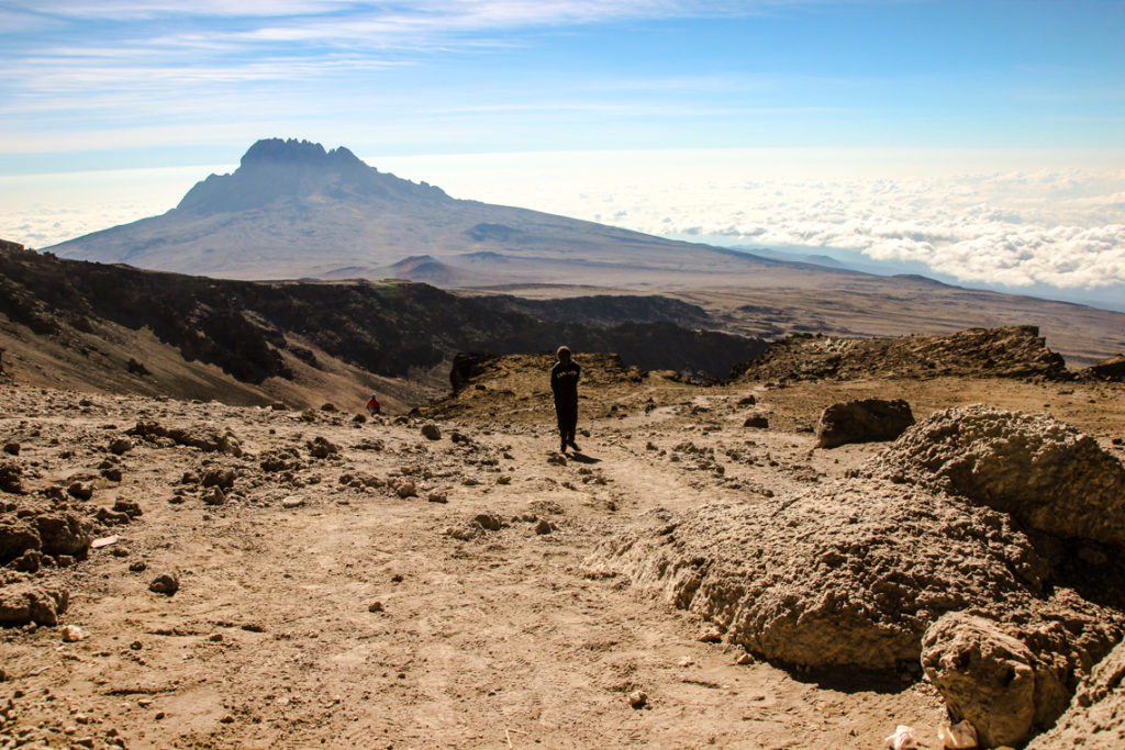 Abstieg vom Kilimanjaro