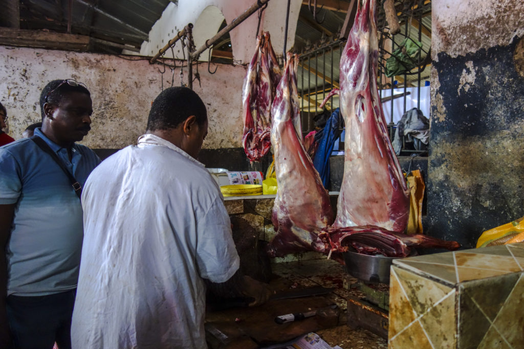 Fleischmarkt in Stone Town