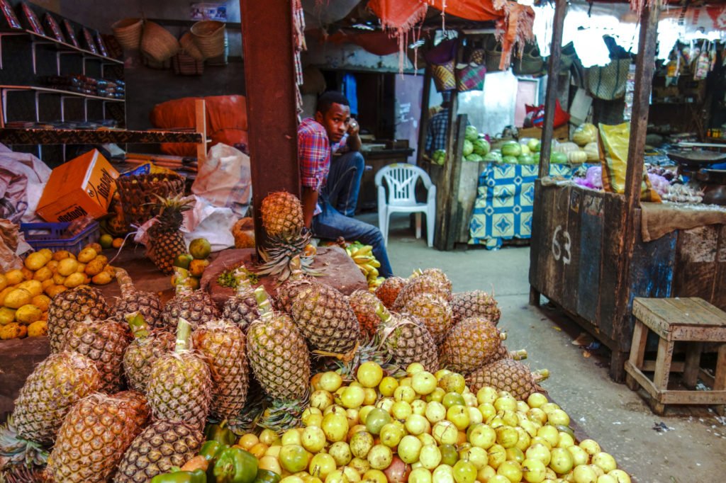 Gemüsemarkt in Stone Town