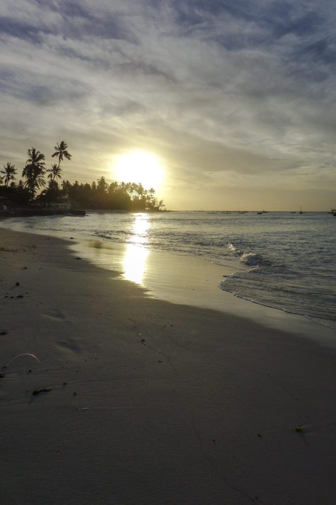 Sonnenuntergang in Nungwi