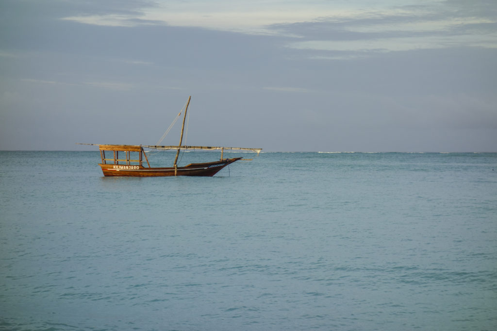 Boot vor Nungwi