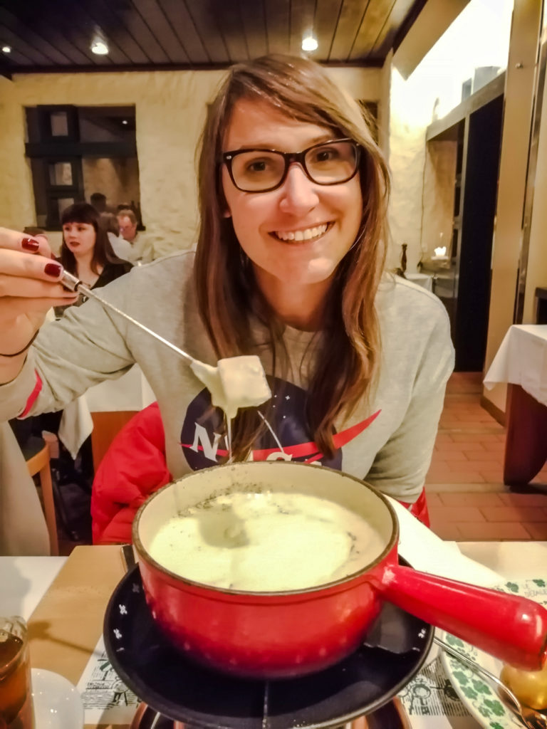 Fondue im Hotel Adler