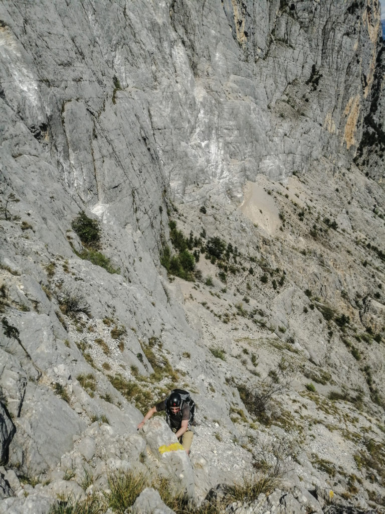 Im Klettersteig Che Guevara