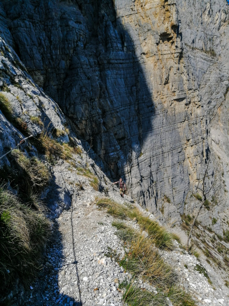 Im Klettersteig Che Guevara