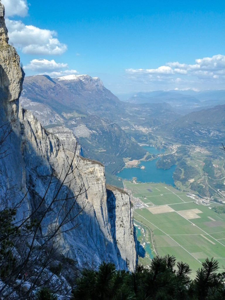 Blick auf Lago di Molveno