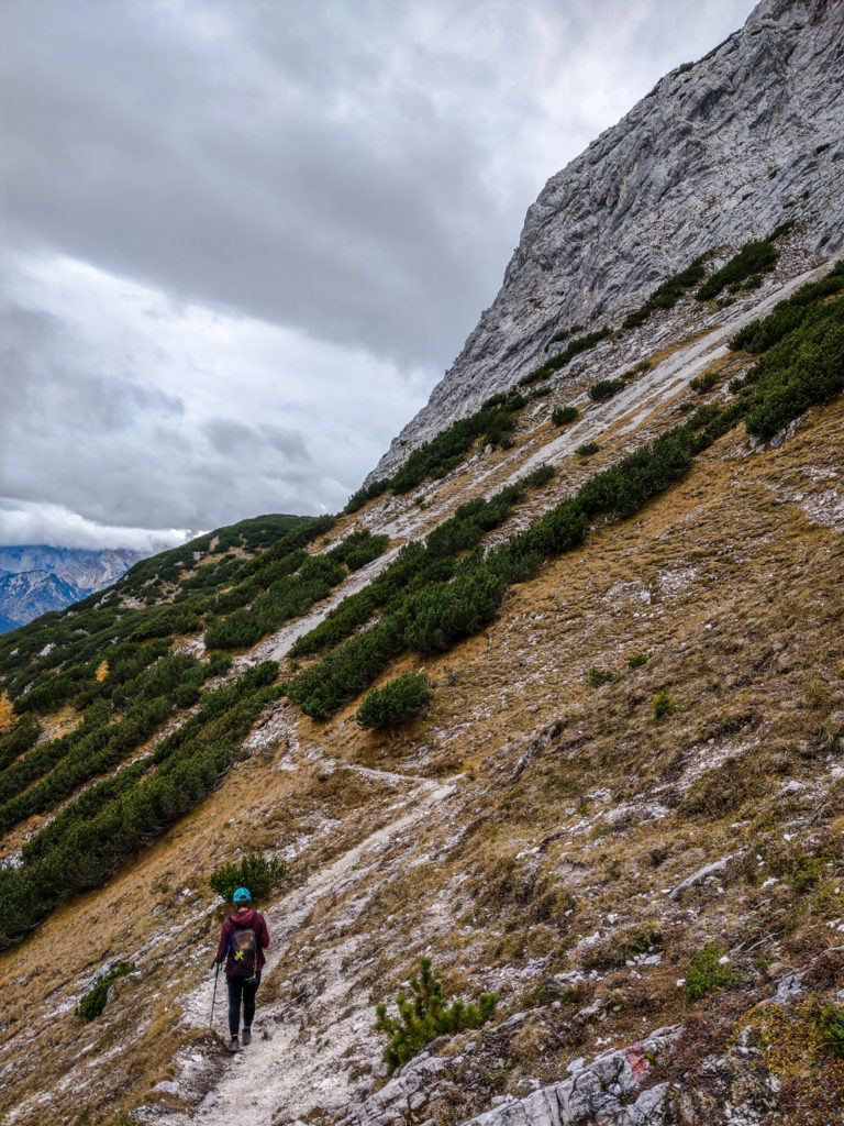 Lange Querung zur Arnspitze
