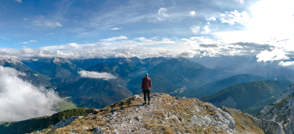 Panorama von der Großen Arnspitze