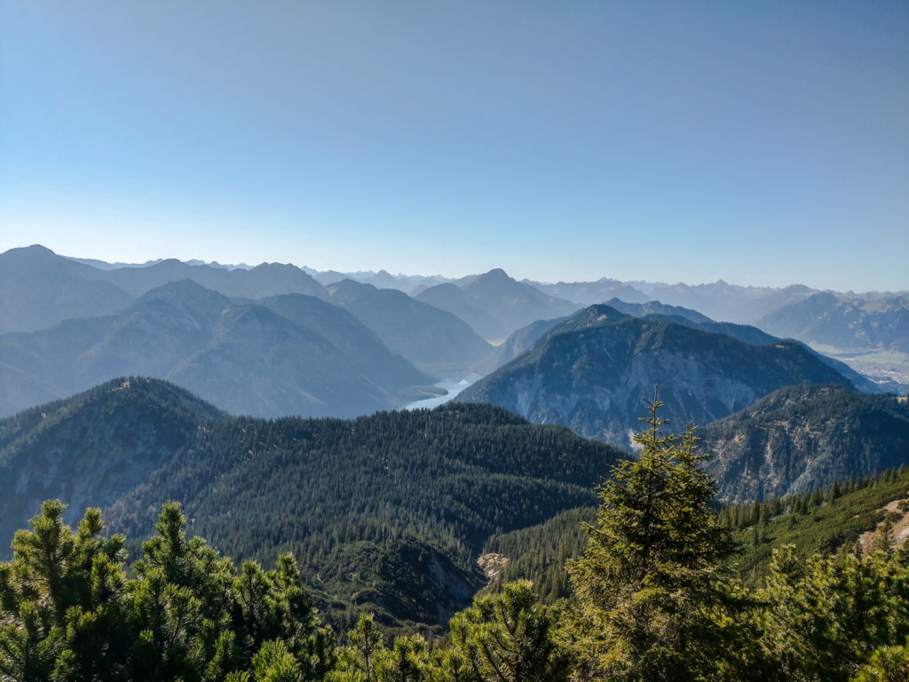 Blick zum Plansee