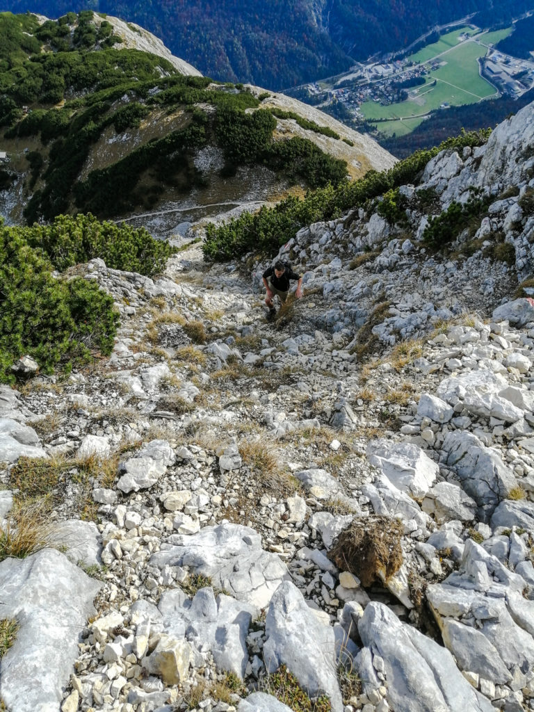 Aufstieg zur Großen Arnspitze