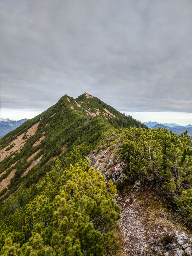 Ganz hinten ist die Halserspitze zu erkennen