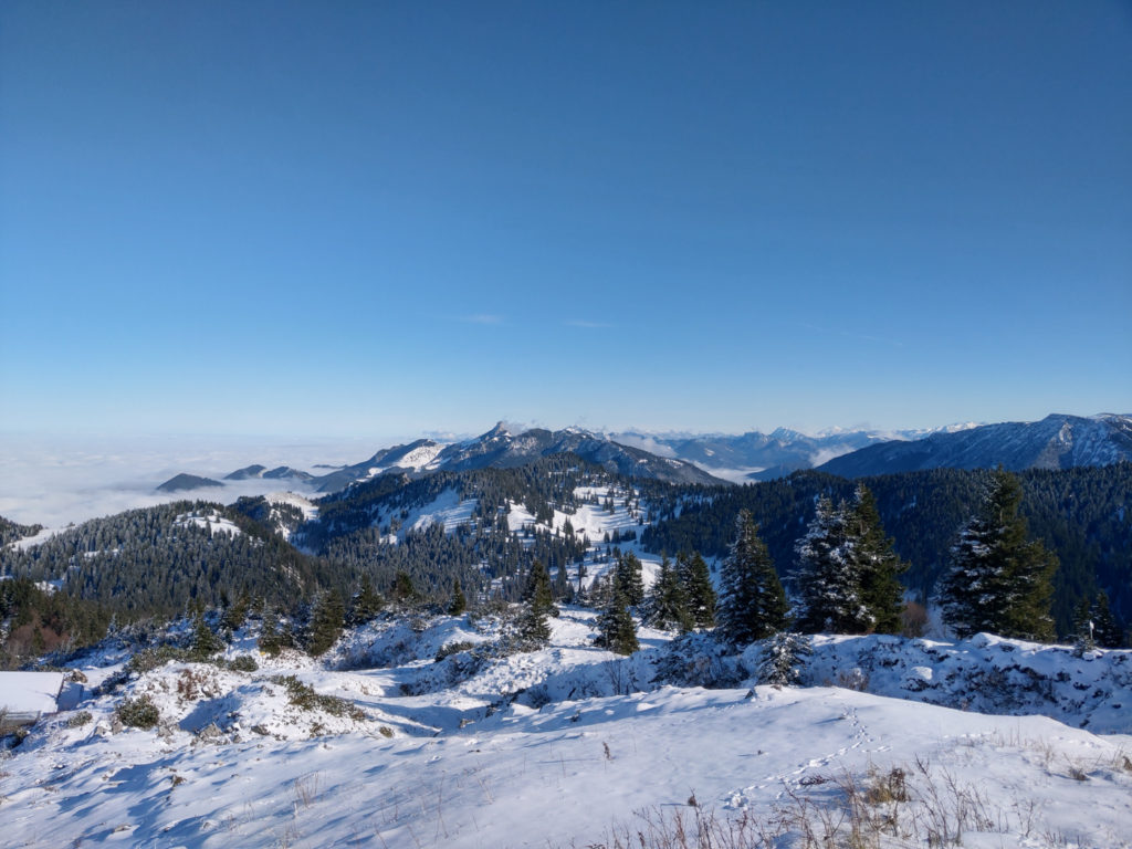 Blick vom Hochries