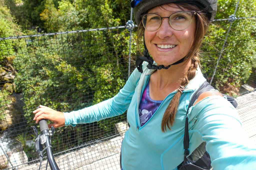 Fahrradfahren auf dem Timber Trail