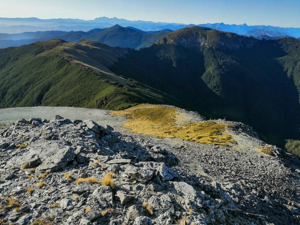 Aufstieg zum Mt Rintoul
