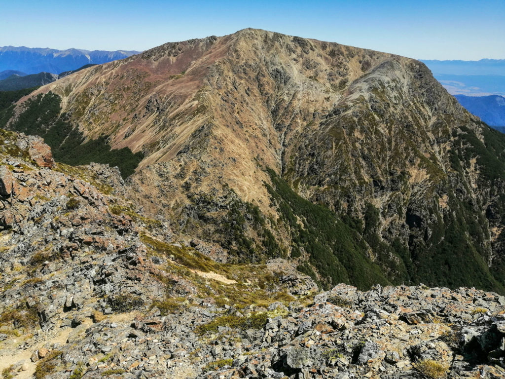 Blick zum Mount Rintoul