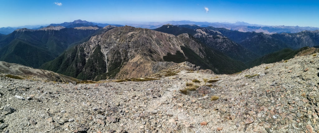 Blick von Mt Rintoul