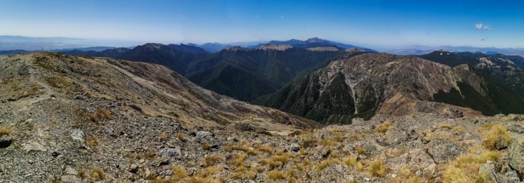 Blick von Mt Rintoul
