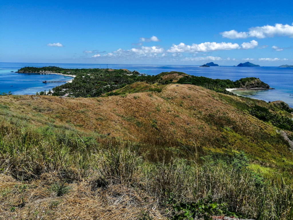 Mana Island von oben
