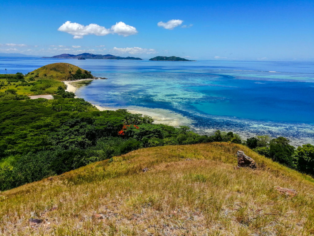 Mana Island von oben