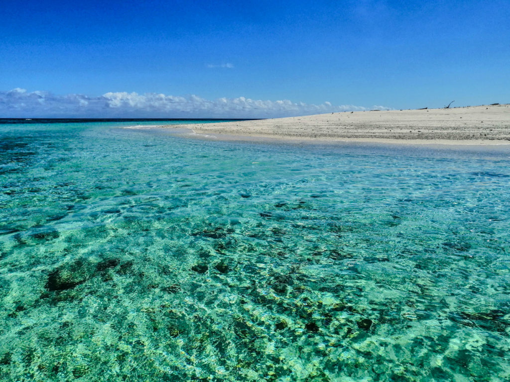 Schnorchelausflug zu einer einsamen Sandinsel
