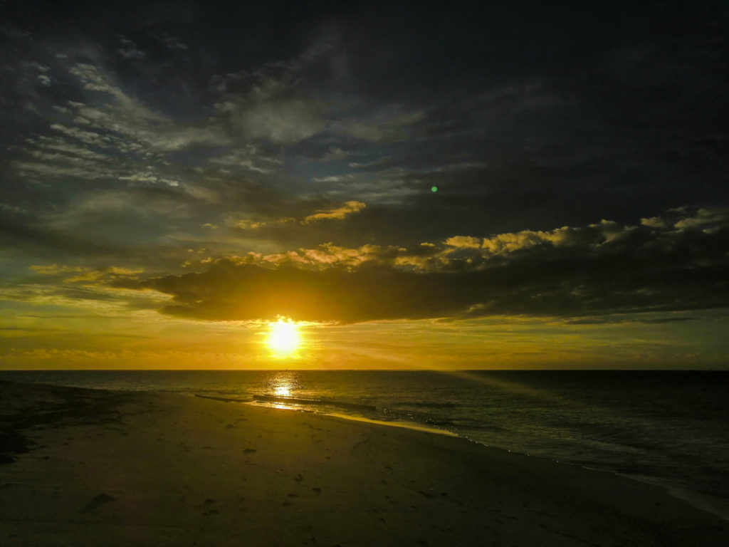 Sonnenuntergang am Sunset Beach