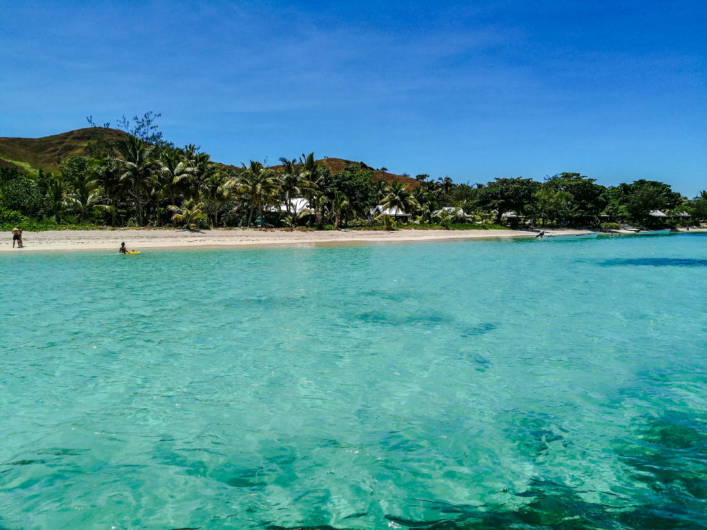 Strand auf Nacula Island
