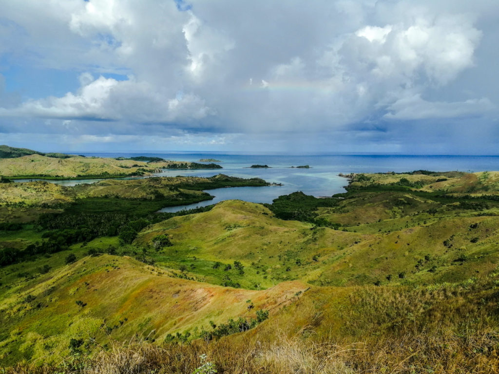 Aussicht von oben auf Nacula Island
