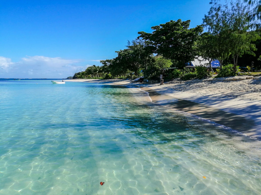 Strand auf Nacula Island