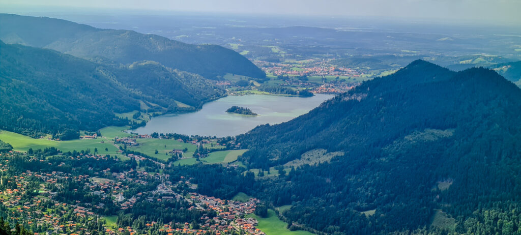 Blick auf den Schliersee