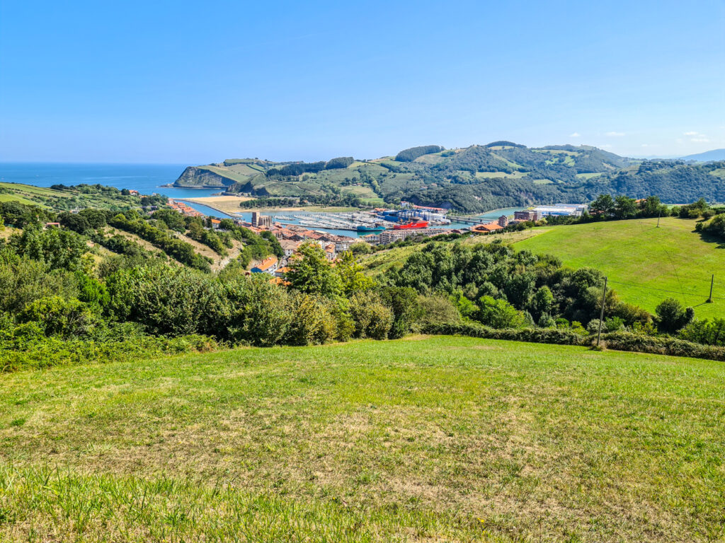Rückblick auf Zumaia