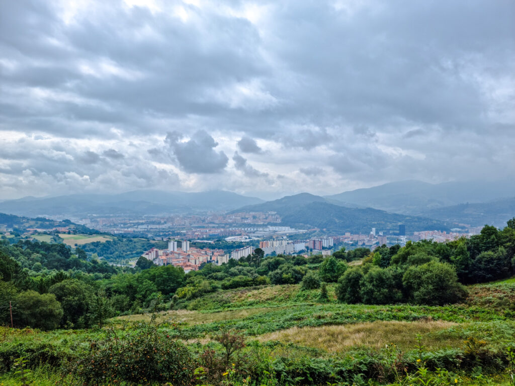 Bilbao vom Monte Avril