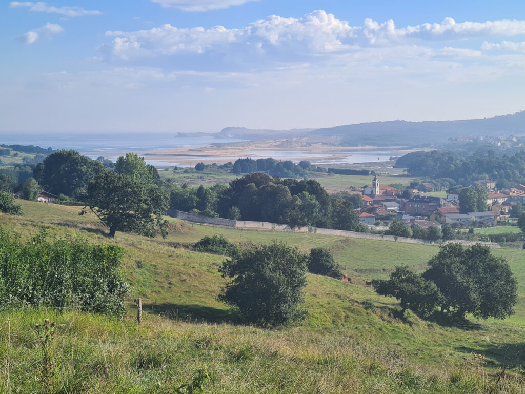 Blick zur Küste
