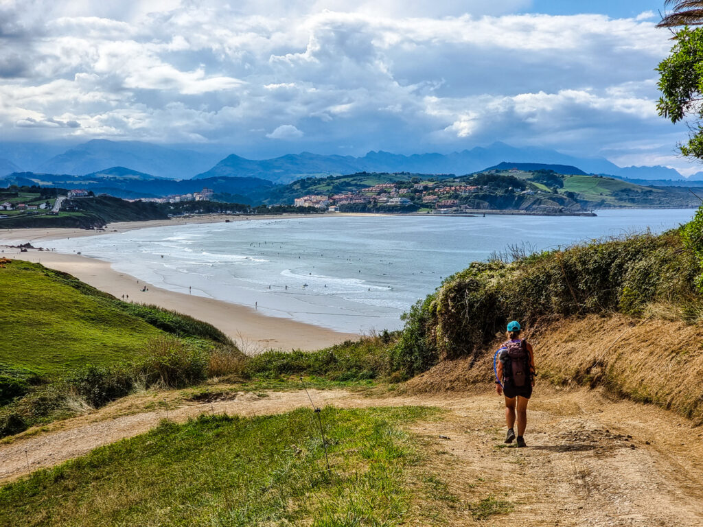 Abstieg zum Playa de Merón