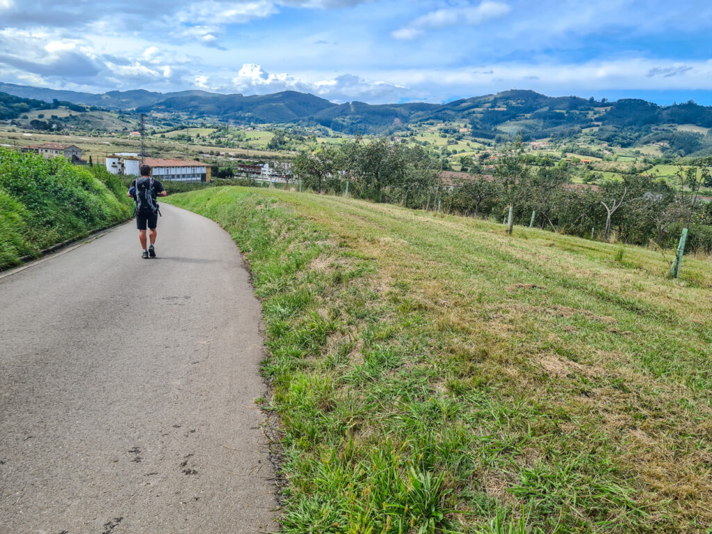 Apfelfelder vor Villaviciosa