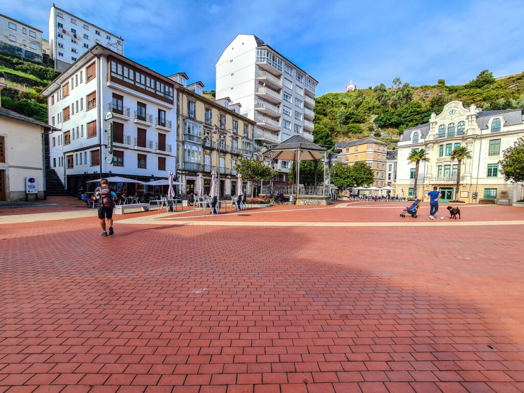 Plaza in Luarca