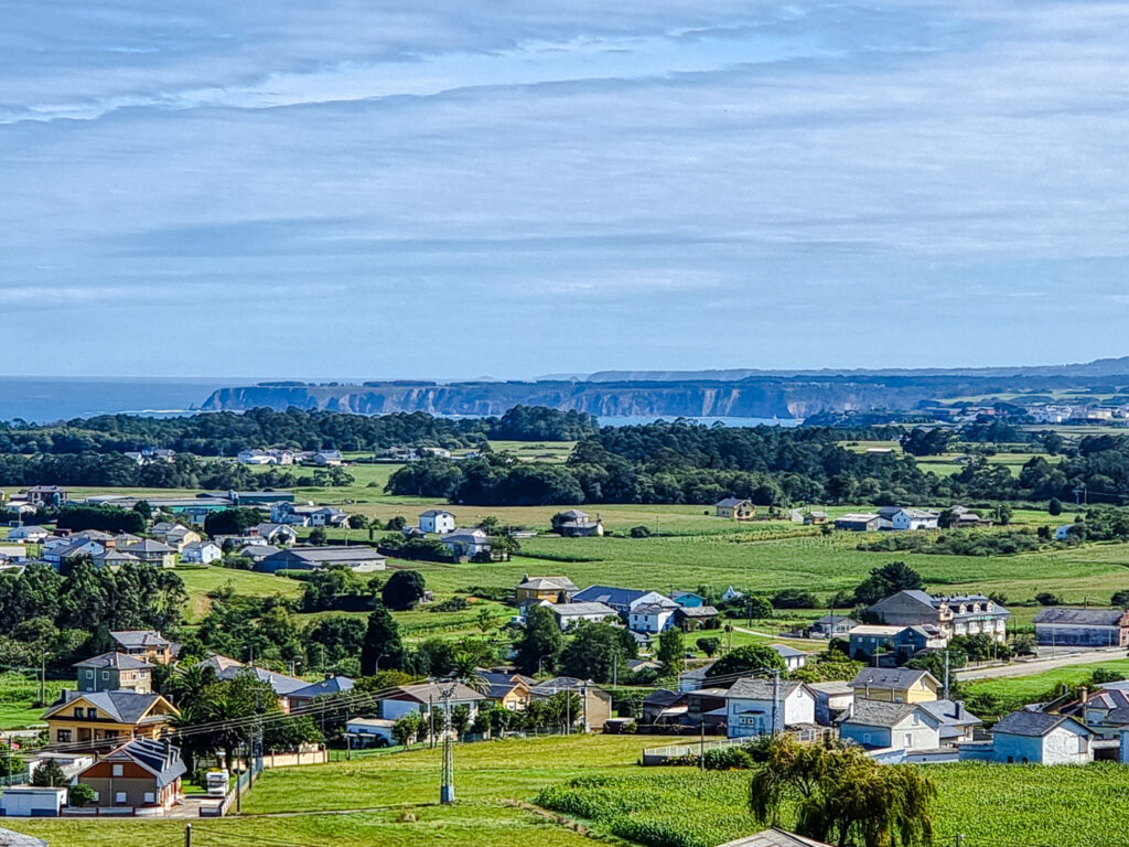 Blick auf die Landschaft um uns herum