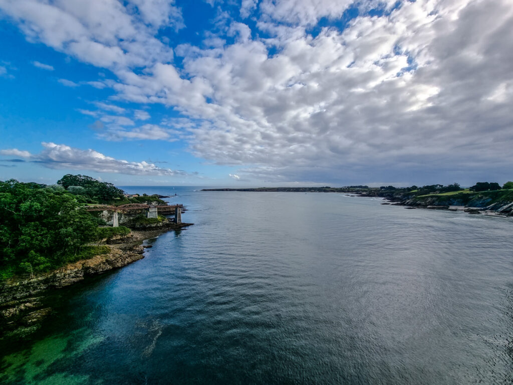 Letzter Blick auf die Küste in Ribadeo