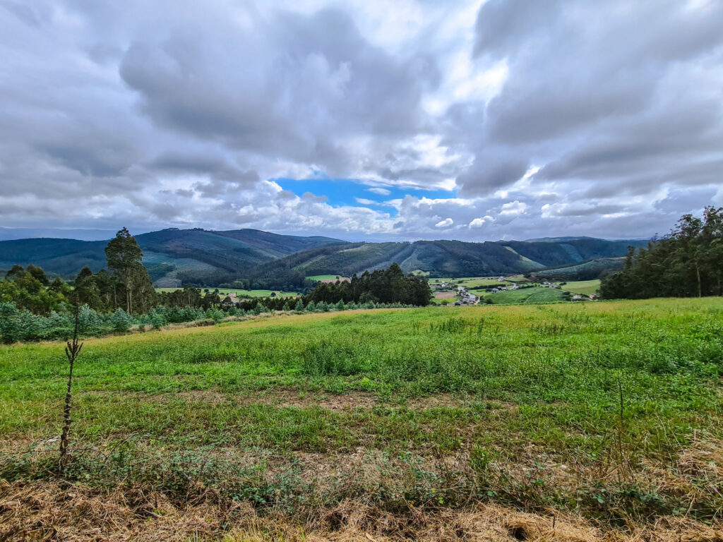 Grüne Hügellandschaft