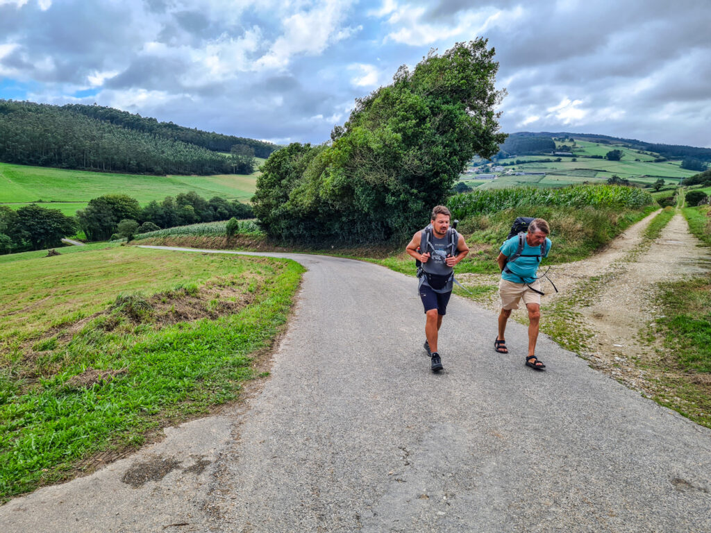 Aufstieg nach Vilamartin Grande