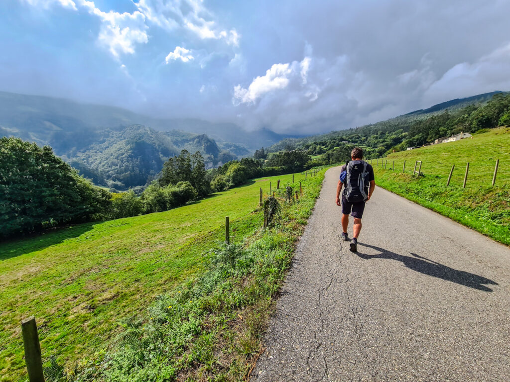 Weg nach Abadín