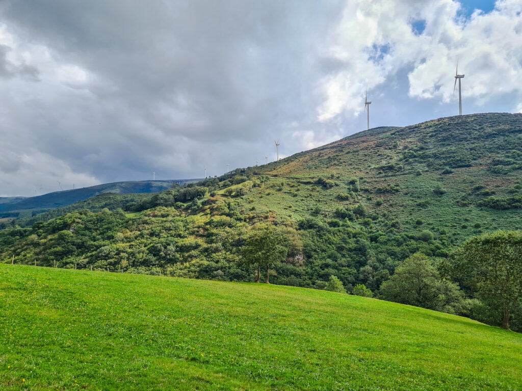 Weg nach Abadín