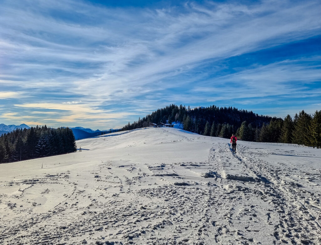 Blick zur Schwarzenbergalm