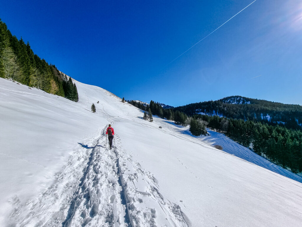 Hang auf dem Weg zum Rauhkopf