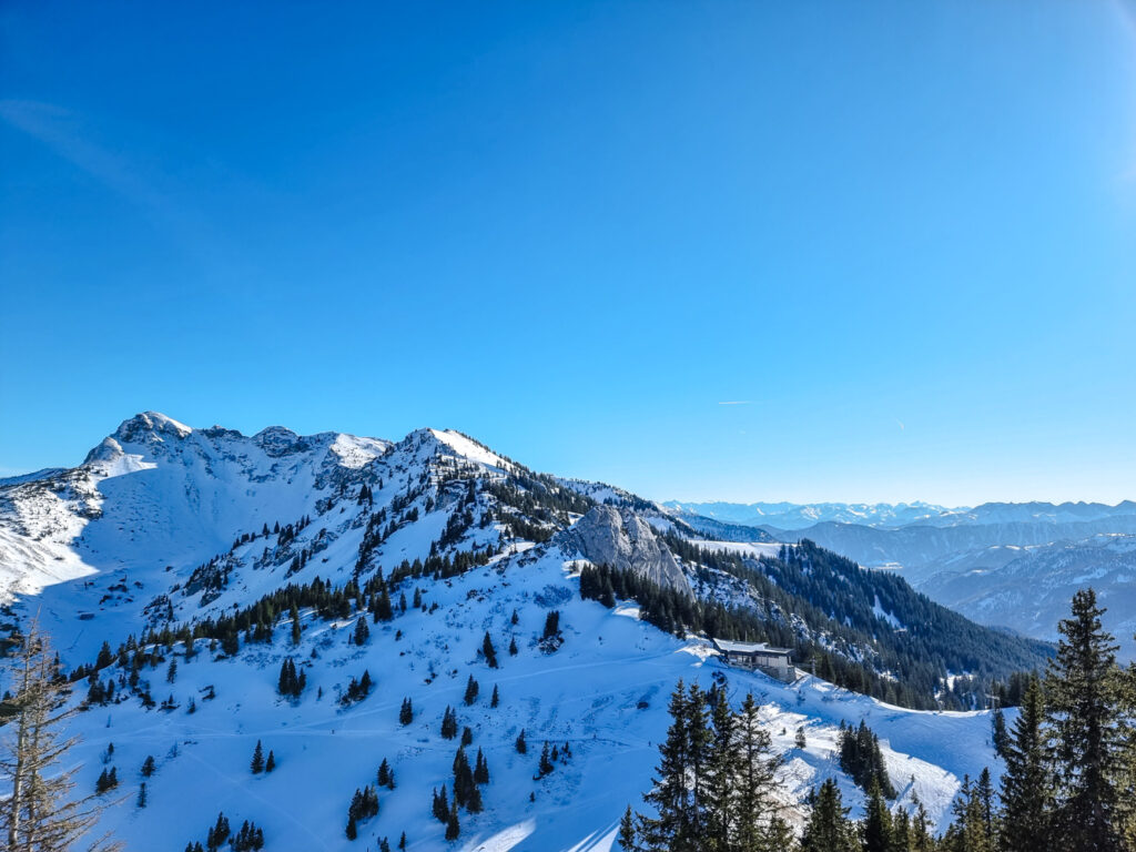 Blick auf Rotwand und Taubenstein